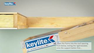 BUILDBASE HOW TO  Keylite – Install a Loft Ladder [upl. by Demetra]