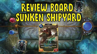 REVIEW BOARD SUNKEN SHIPYARD AND PYKE SKIN  LEGENDS OF RUNETERRA INDONESIA [upl. by Peednus540]