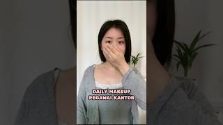 Tutorial Makeup ke Kantor Daily Makeup bagi Pegawai Kantor di Korea shorts [upl. by Cir]