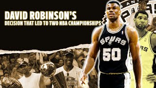 David Robinsons decision that led to two NBA championships [upl. by Favianus]