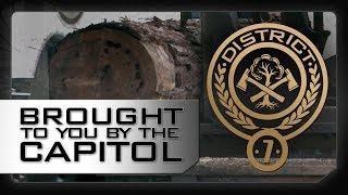 DISTRICT 7  A Message From The Capitol  The Hunger Games Catching Fire 2013 [upl. by Elane]