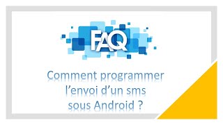 Comment programmer lenvoi dun sms sous Android [upl. by Nai]