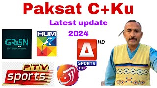 Paksat CKu Band latest update 2024 [upl. by Tamah736]