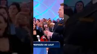 Qual era outra profissão do Lula 😂 shorts silviosantos politica [upl. by Yanal611]