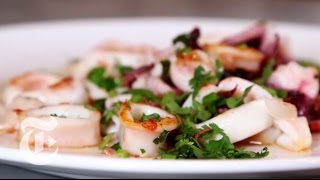 Preparing Squid at Home  Melissa Clark Cooking  The New York Times [upl. by Notlef]