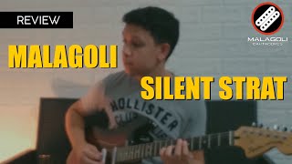 Review  Malagoli Silent Strat  Braço  NO TALKING [upl. by Neenaej429]