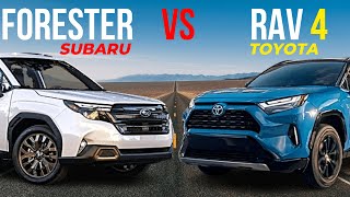 Comparativa Toyota RAV4 2025 vs Subaru Forester 2025 ¿Cuál es el mejor SUV compacto [upl. by Friedly248]