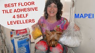 MAPEI Super Flexible Floor Tile Adhesive to use with SelfLevellers [upl. by Linnette389]