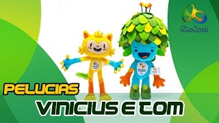 Vinicius e Tom Pelucia Mascote Olimpiadas Rio 2016 [upl. by Yeldnarb]