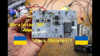 Ukranian QRP 10w Linear Amplifier [upl. by Eldred]