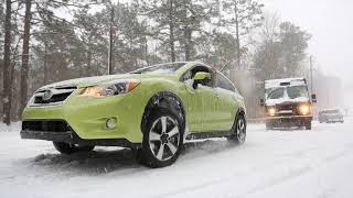 Subaru Crosstrek XV Hybrid Snow Rescues [upl. by Oxford]