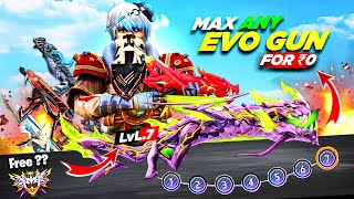 All Evo Gun Max At 0 ₹ 🔫  M1014 Max 💀 MP40 Max 🤯 AK47 Max 🔥  Oshan Gaming [upl. by Debbie]