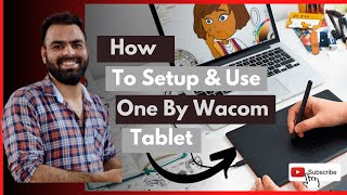 How to setup amp use WACOM PEN TABLET  Wacom Pen Tablet के driver को केसे install करे [upl. by Mills]