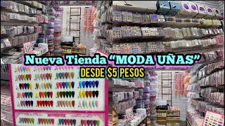 💅 Desde 5 pesitos  Nueva tienda MODA UÑAS a 5 minutos de Zócalo en Centro CDMX [upl. by Rosol]