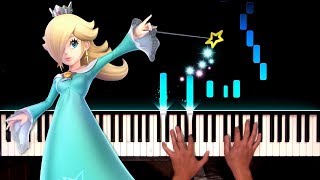 Super Mario Galaxy  Rosalinas StorybookLuma Theme Piano Lullaby [upl. by Mariya571]