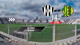 CENTRAL CÓRDOBA VS ALDOSIVI  Divisiones Inferiores en vivo 9naª  SABADO 7  14PM [upl. by Astrahan]