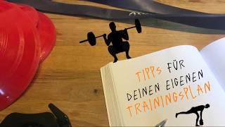 Individualisiere dein Training mit deinem SELBSTERSTELLTEN Trainingsplan [upl. by Cannice]