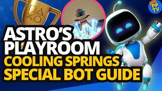 Astros Playroom How to Find Cooling Springs Special Bot in Bot Beach Grand Tourist Trophy Guide [upl. by Ramoh504]