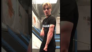 Joel Beukers DAAAN gym motivation howtobuildmuscleforskinnyguys [upl. by Aleina183]