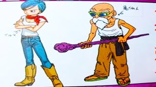 Dragon Ball Z Fukkatsu no F  Bulma and Roshi Gear Up for Battle ドラゴンボールＺ [upl. by Secunda639]