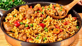 🥘 OnePan Pasta Dinner Recipes Easy Delicious and Ready in 20 Minutes  Dinner Magic [upl. by Alrad227]