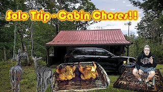 Solo Trip  Cabin Chores [upl. by Egroj]