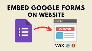 How to embed a Google Form on your website step by step [upl. by Amik193]