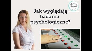 Jak wygląda badanie psychologiczne [upl. by Lidaa]