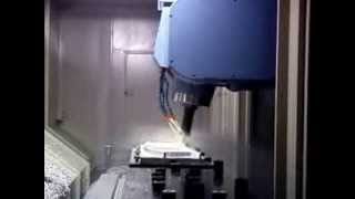 OKK KCV800 5AX and KCV1000 5AX 5 Axis Machining with Tilting Head [upl. by Gian]