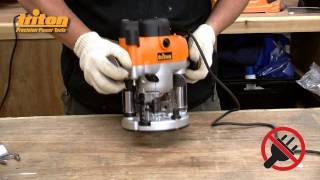 TRITON INSTRUCTIONAL Triton MOF001 Dual Mode Precision Plunge Router [upl. by Agostino]