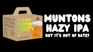 MUNTONS FLAGSHIP HAZY IPA  EXTRACT KIT  BREWDAY AND TASTING [upl. by Nohtanoj]