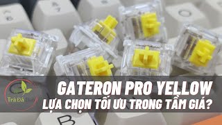 Gateron KS3 Milky Yellow Pro Linear Switches Factory PreLubed [upl. by Matless]