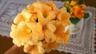 How to make Tagetes patula paper flower [upl. by Goldfinch29]