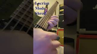 Melodic Fusion Shred Using Locrian Mode [upl. by Fancie]