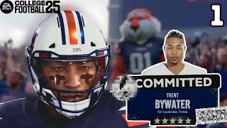 A LEGEND WAS BORN College Football 25 Road to Glory EP1 [upl. by Assenay93]