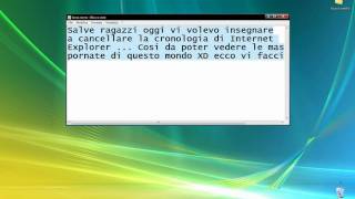 Come cancellare la cronologia di internet explorer [upl. by Elane]