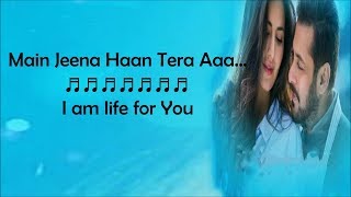 Dil Diyan Gallan Song Lyrics  Atif Aslam  Lyrics With English Translation  Tiger Zindai Hai [upl. by Zondra]