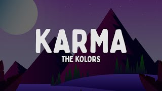 The Kolors  KARMA TestoLyrics [upl. by Enaywd]