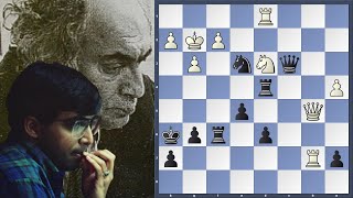 Only Game Between Mikhail Tal vs Vishy Anand [upl. by Lianna]