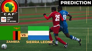 Zambia 3 vs 2 Sierra Leone Live Stream CAF 2025 Africa Nations Cup Qualifier Commentary Score [upl. by Eniale719]