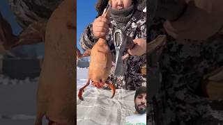 permafrost cooking chicken 🐔 food youtubeshorts [upl. by Anuala]