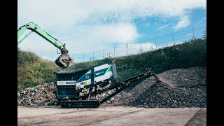 Terex Ecotec TDS 815 Slow Speed Shredder [upl. by Ytte]