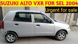 Suzuki Alto Vxr 2004 for sale  Vxr alto 2004 model sale [upl. by Enaillil353]