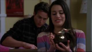 Glee  Rachel and Jesse go through her baby stuff 1x19 [upl. by Ennovyhc]