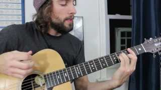 Home Guitar Lesson  Edward Sharpe and the Magnetic Zeros [upl. by Esiuolyram]