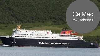 Onboard CalMac Ferry Hebrides Uig to Tarbert Harris [upl. by Skip]