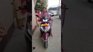 New member🛵❤️Diwali gift for Shivani🥰newscootyfirstridediwali2024diwalispecialdiwaligiftshorts [upl. by Shepherd]