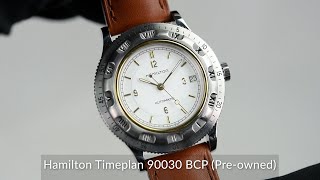 Hamilton Timeplan 90030 BCP Preowned [upl. by Annelak438]