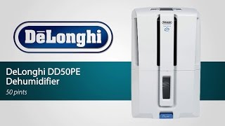 DeLonghi DD50PE 50Pint Dehumidifier with Pump  Sylvane [upl. by Cherye]