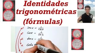 Identidades trigonométricas  fórmulas [upl. by Edith]